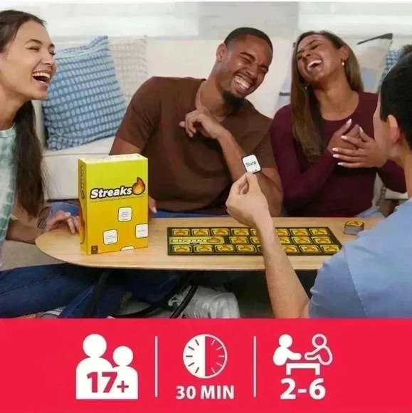 Buffalo Games Streaks Adult Party Game New In Box. Never Opened. Electronic - Picture 2 of 7